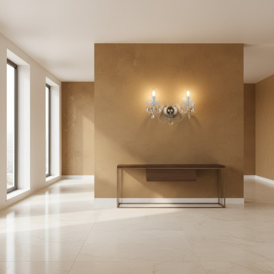 Aplique de pared Bohemia Luster Estilo antiguo Lámpara de pared Lámpara de pared Nueva