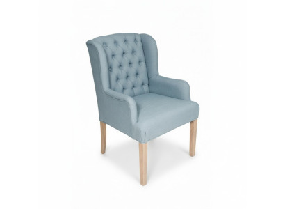 Juego de sillas modernas Designer x10 sillas acolchadas Chesterfield estructura de madera