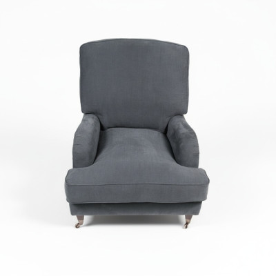 Sillón Club Lounge, diseñador de decoración, silla tapizada, sofá de 1 plaza, reláx y televisión.