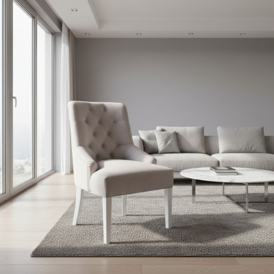 Sillas Chesterfield con martillo, silla de diseño de hotel, tapicería noble, grupo de 2.