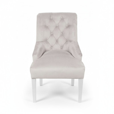 Sillas Chesterfield de diseñador, sillas de hotel x8, conjunto de sillas de tela.