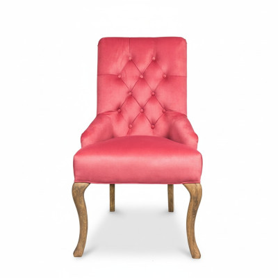 Diseño de sillas Chesterfield de hotel tapizadas en textil grupo de 2xset.