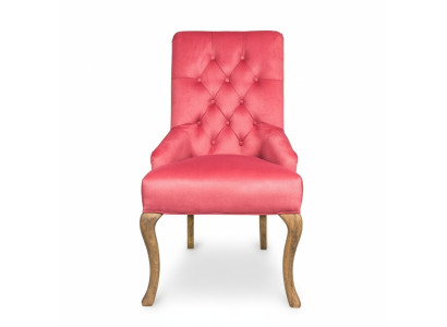 Sillas Chesterfield rojas. Conjunto exclusivo de sillas de comedor x4.