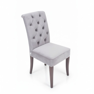 Diseño de silla Chesterfield, grupo de sillas de hotel de tela tapizada, conjunto de 2 unidades.