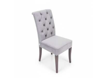 Sillas Chesterfield juego de salón, diseñador, grupo de 8 sillas de comedor con respaldo alto.