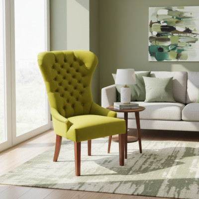 Sillas Reales Sillón Mobiliario de Hotel Asiento Acolchado Silla Sillón Conjunto de 2