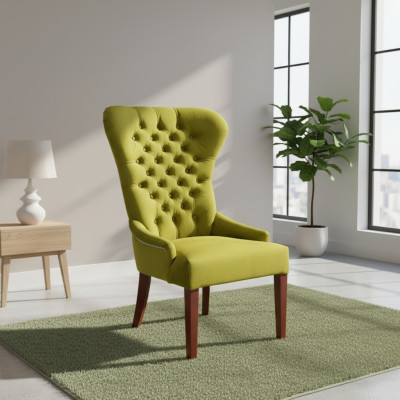 Sillas reales Sillones Hotel Mobiliario Tapizado Asientos Juego de 4