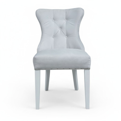 Set de sillas de diseñador x8, sillas de respaldo de cuero tapizadas, sillas para restaurante muebles.