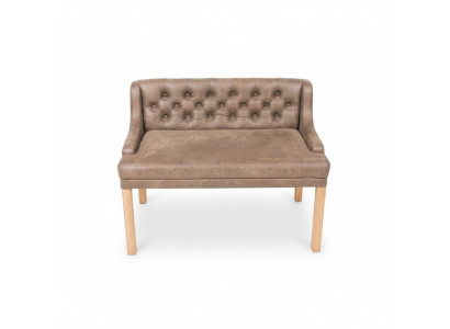 Sofá de tela Chesterfield, bancos de asientos de restaurante de tela, sofás de cuero de tienda.
