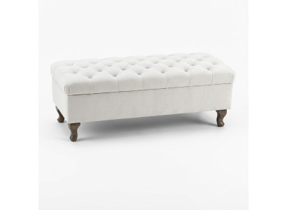 Taburete Chaiselongue Reposapiés Banqueta Banco Chesterfield