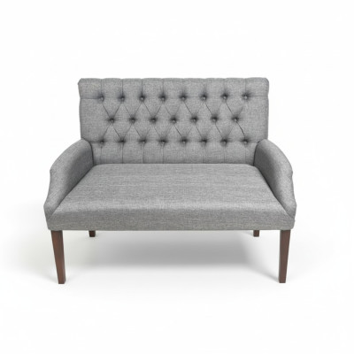 Banco Sara Banco tapizado Banco de diseño Mueble de asiento Chesterfield