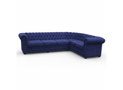 Sofá esquinero de diseño Claudyna Sofá cama con función de cama Sofá acolchado Textil