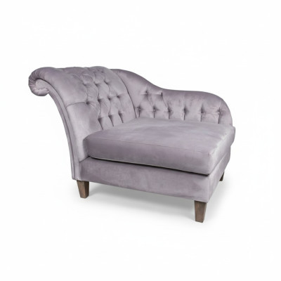 Chaiselongue chesterfield Sofá de chaise longue Liege Chaise Club Relax
