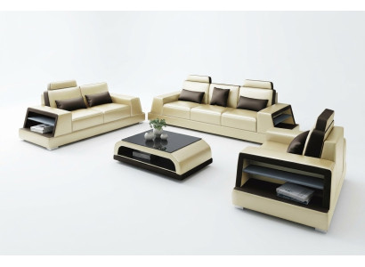 Excelente cama doble de diseñador multifuncional para dormitorio.