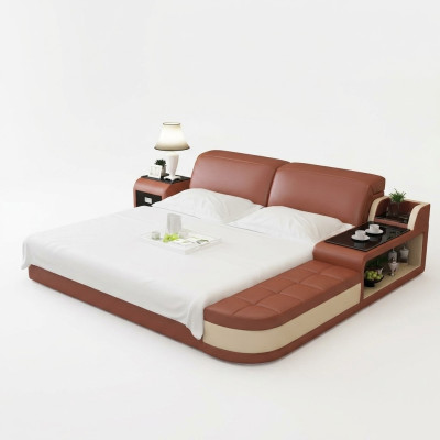 Conjunto de sala de estar sofá de cuero juego de sillones tapizados 3+2+2 sofá