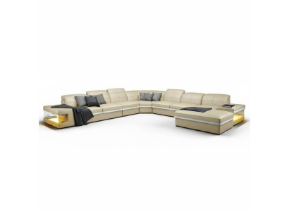 Moderno aparador de madera 107 cm XXL para sala de estar con cajones y armario.