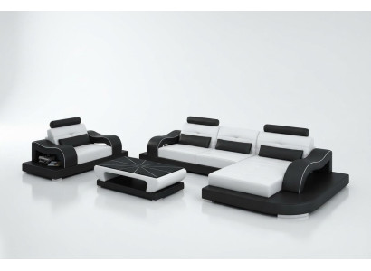 Vitrinas modernas de madera Mueble moderno Armario de comedor Vitrina de pie Estante