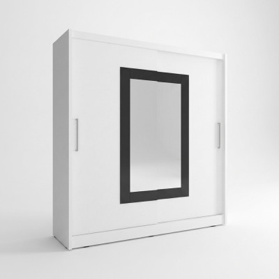 Estantería de gabinete de estantes multipropósito de 200 cm, armario, guardarropa, almacenamiento nuevo.