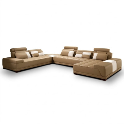 Sofá con USB, conjunto de tapicería para sofá XXL Big Eck Sofas, sofá de esquina, nuevo.