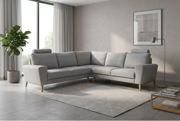 Sofá Sofás Acolchados Asiento Paisaje de vida sofá Sofás de diseño Sofás Conjunto Forma en L