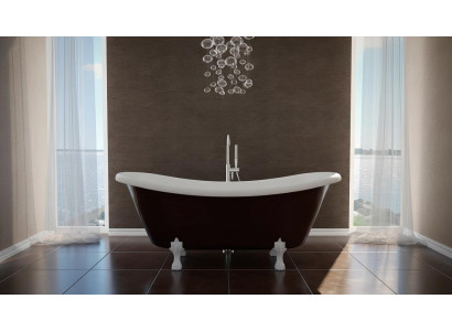 Exclusiva bañera independiente de acrílico bañera baño 190x77