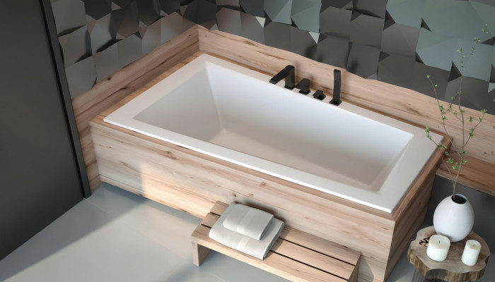 Bañera de esquina Bañera de esquina Baño Bañera empotrada Acrílico Diseño