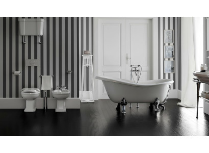 Baño clásico independiente bañera estilo antiguo bañera baño.