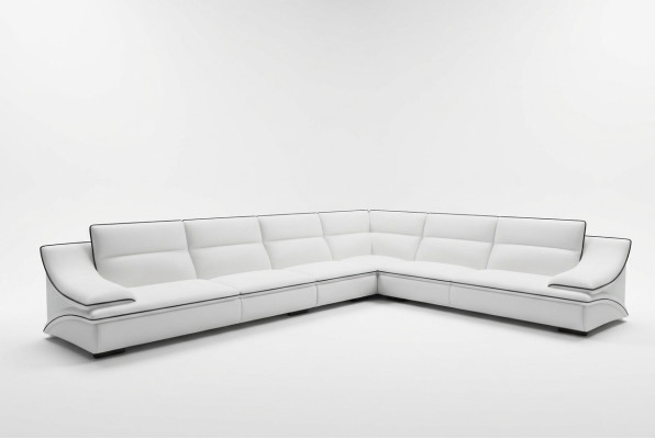 Sofá esquinero con USB, sofá, sofá de salón, esquina, conjunto de cuero y textil.