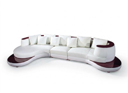 Sofá redondo con USB sofá sofá redondo almohadones sofás conjunto sofá esquinero asiento redondo nuevo