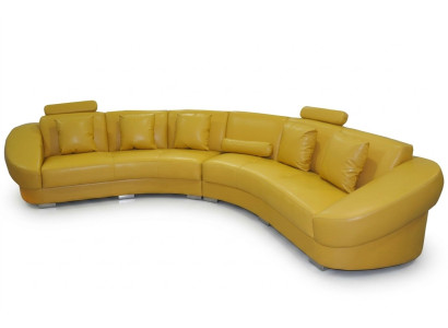 Sofá esquinero redondo con almohadas USB XXL Big Round Sofás conjunto de sala en forma de U Nuevo
