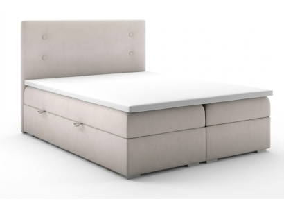 Cama boxspring con función de caja de hotel doble juego completo topper colchón camas