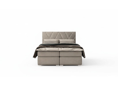 Chesterfield cama de matrimonio con somier caja dormitorio doble camas acolchado caja función
