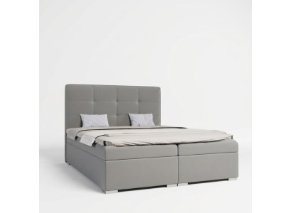 Chesterfield Boxspring Cama Hotel Doble Juego Completo Colchón Cubrecolchón Camas Nuevas