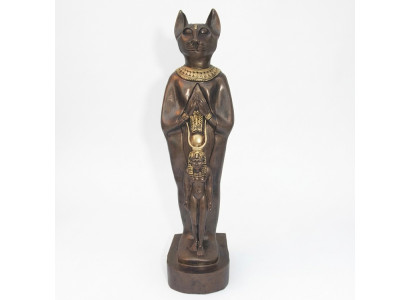 Escultura Egipto Diosa Gatos Bastet Estatuas Estatua Egipcia Figuras Faraón