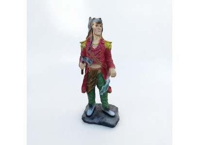 Estátua Escultura Leñador 75 cm Figura Estatuas Esculturas Figuras pintadas a mano
