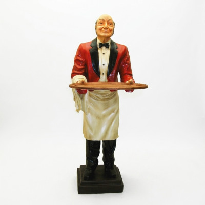 Butler Figur Estatua Figuras Estatuas Escultura Restaurante Hotel 180cm Estante Nuevo.