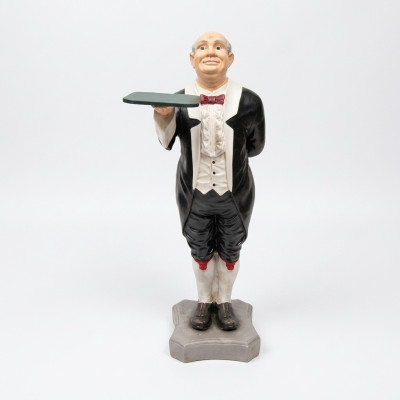 Butler figura estatua figuras estatuas escultura restaurante hotel 110cm estante nuevo