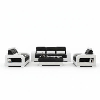 Conjunto de diseño de sofá con USB, sofá tapizado conjunto de tapizado Nuevo H2209