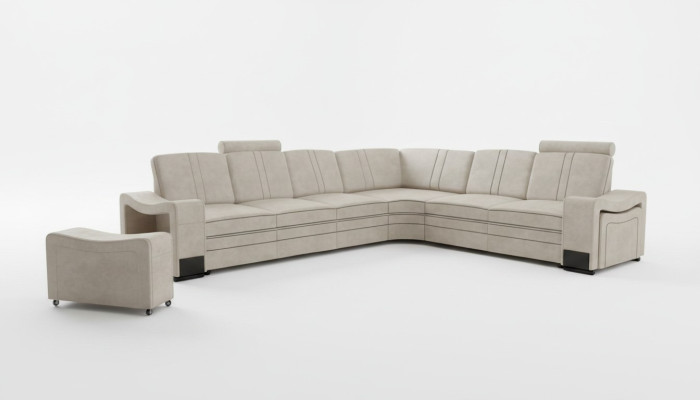 Tela sofá Textil tapicería sofá esquinero sofá + USB sofá esquinero salón sofá de tela