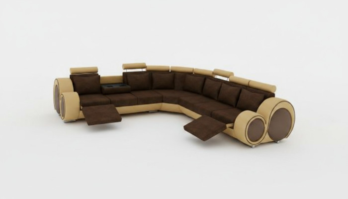 SOFÁ TEXTIL + USB, SOFÁ DE DISEÑO ESQUINERO DE SALA DE ESTAR ESQUINERO NUEVO REVESTIMIENTO DE CUERO.