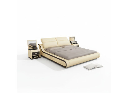 Cama con USB Cama tapizada Cama doble Cama matrimonial Camas 140/160/180 LB8835