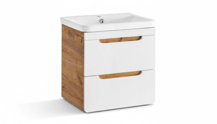 Diseño Lavabo 57cm Lavabo de baño Lavabo de baño