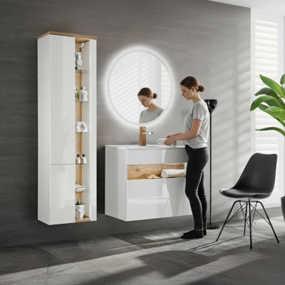 Diseño de muebles de baño Juego de baño de 3 piezas Armario Lavabo