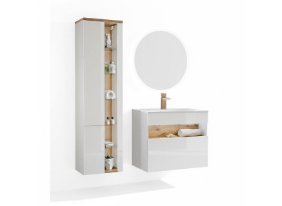 Diseño de muebles de baño Juego de baño de 3 piezas Armario Lavabo