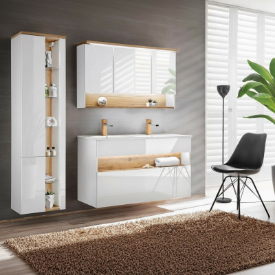 Juego de muebles de baño Lavabo Conjunto de muebles de baño de 3 piezas Habitación