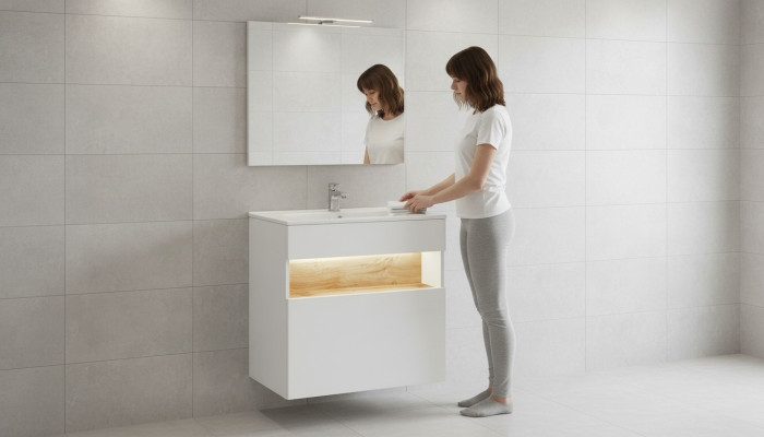 Lavabo Lavabo de cerámica Lavabo Cuencas Lavabos de baño
