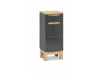 Armario alto para el baño, estante, mueble de baño, estantes decorativos para baño.