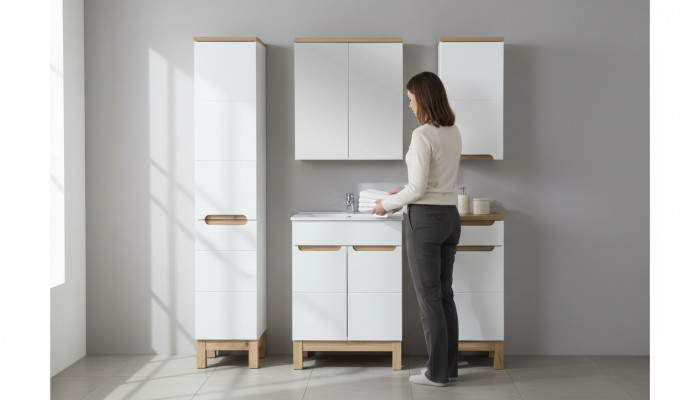 Diseño de muebles lavamanos baño conjunto de mueble de baño conjunto de muebles de baño 5 piezas.