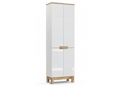 Armario de baño alto armario armario de almacenamiento blanco baño