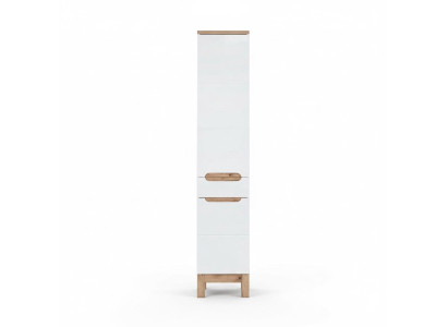 Armario alto estantería de baño 187x35x33 cm